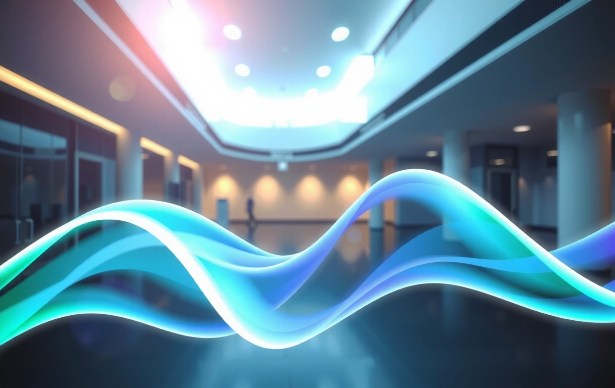 Abstract data intelligence visualization